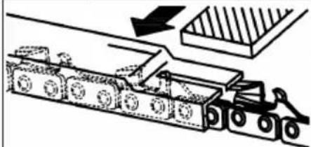 SCHEPPACH BC-MFH400-X - Only use files specifically for saw chains! - 5