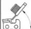 SCHEPPACH BC-MFH400-X - Only use files specifically for saw chains! - 3