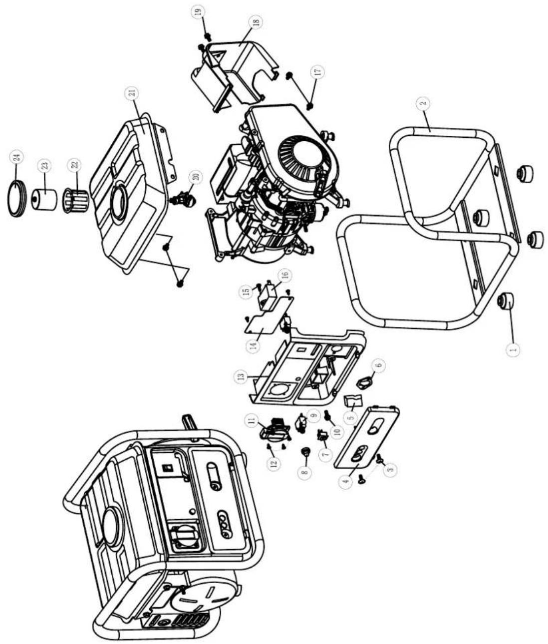 SCHEPPACH SG1000 SE - Dépannage - 1