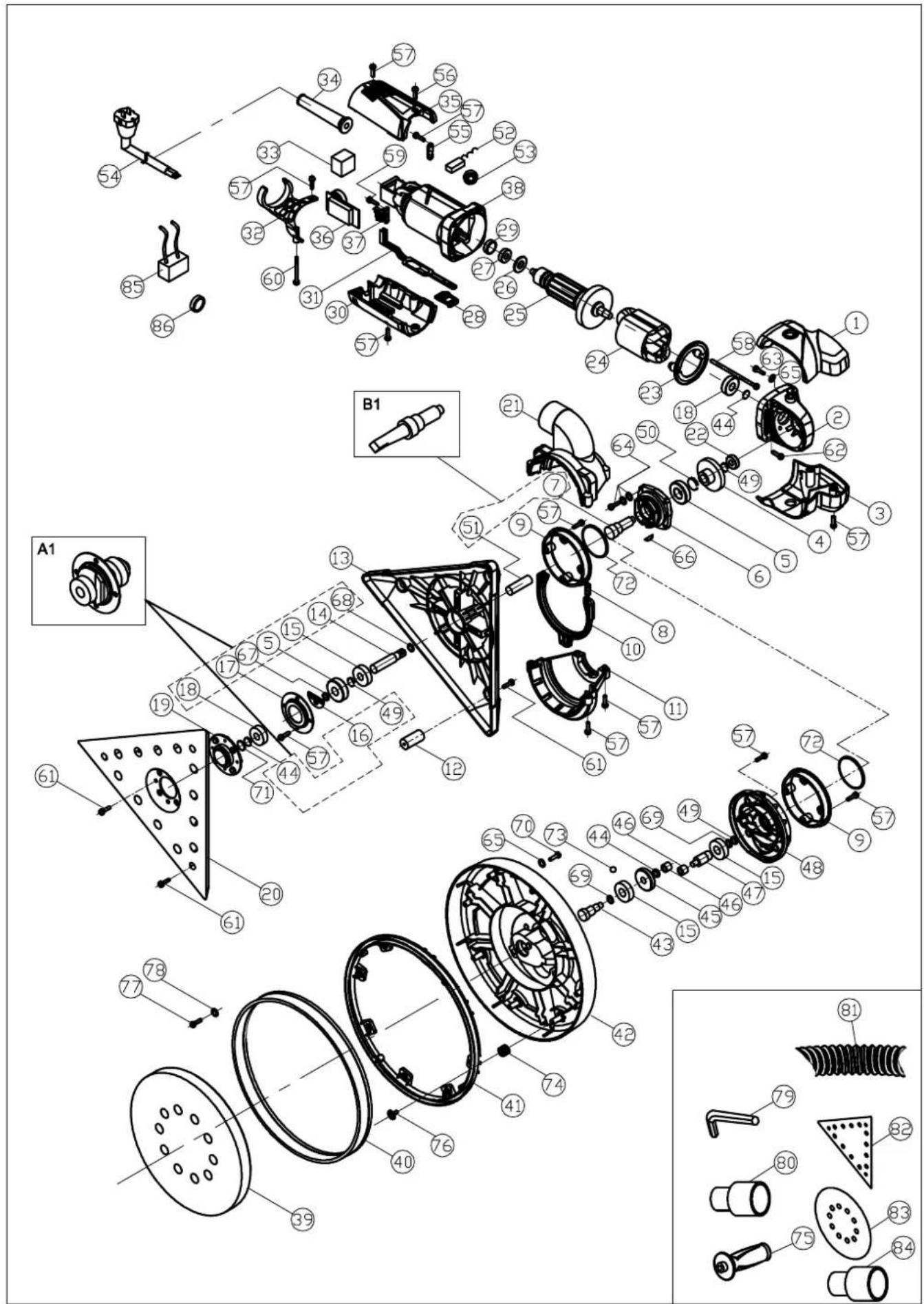 Toolson DWS225R - Aðstoð vegna bilana - 1