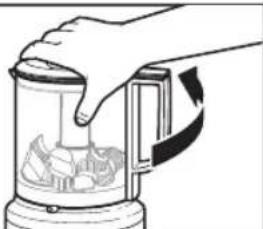 KITCHENAID KFC0516OB - ASSEMBLING AND RUNNING THE FOOD CHOPPER - 5