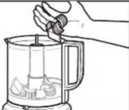KITCHENAID KFC0516OB - ASSEMBLING AND RUNNING THE FOOD CHOPPER - 4