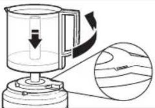 KITCHENAID KFC0516OB - ASSEMBLING AND RUNNING THE FOOD CHOPPER - 1