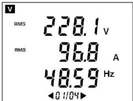 V RMS 228.1 V RMS 96.8 A 48.59 Hz 0/04
