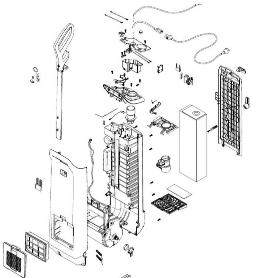 ADVANCE Spectrum 12H - Exploded view - Vue éclatée - Vista detallada - 1