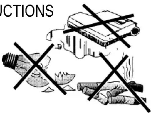 ADVANCE Spectrum 15D - CONSERVER CES INSTRUCTIONS - 1