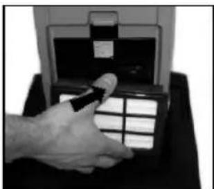 ADVANCE Spectrum 18D - CHANGING THE HEPA-FILTER - 3