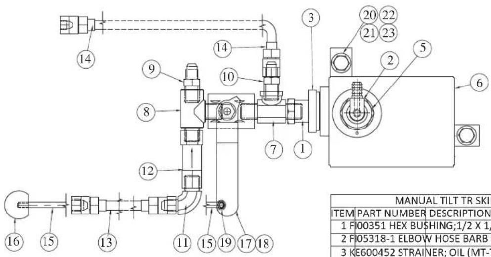 Cleveland SEL-40-TR - OIL TANK ASSEMBLY - 1