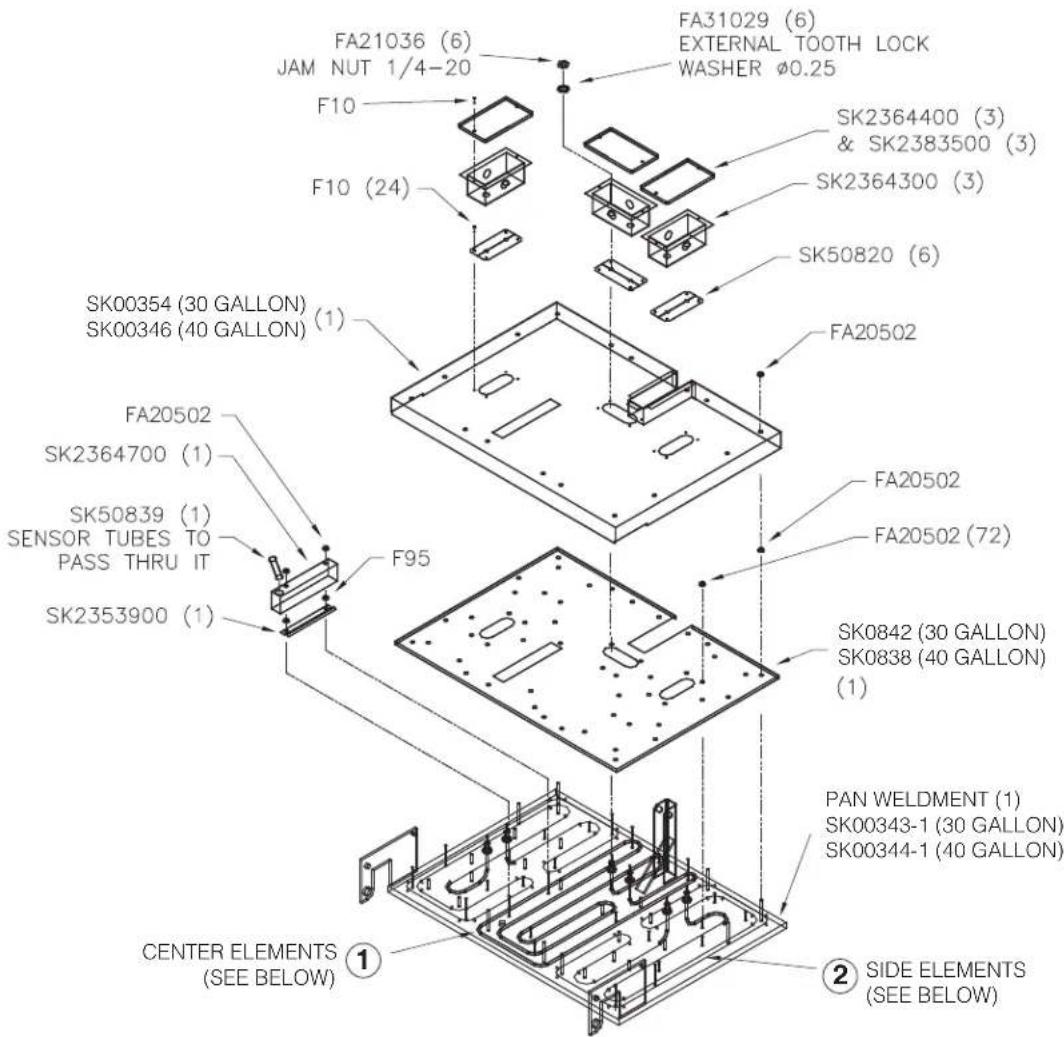Cleveland SEL-40-TR - ITEM NO. PART NO. DESCRIPTION QTY. - 1