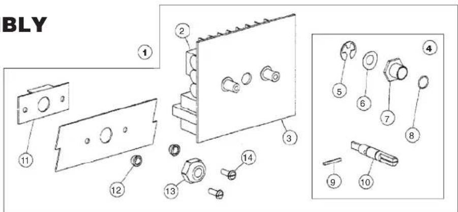 Cleveland SEL-40-TR - SHAFT ASSEMBLY - 1