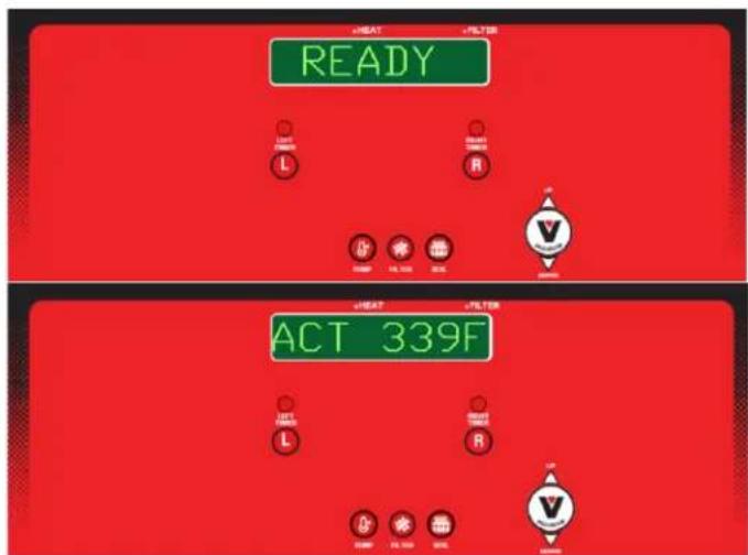 Vulcan QuickFry 1VHG50CF - Turning On Solid State Digital Control - 3