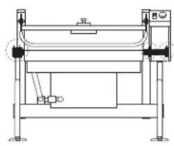 Cleveland SGL-40-T1 - COMPARTIMENT DU TOURILLON, VIS TANGENTE ET EMBRAYAGE DE BASCULEMENT (avant mai 2006) - 1