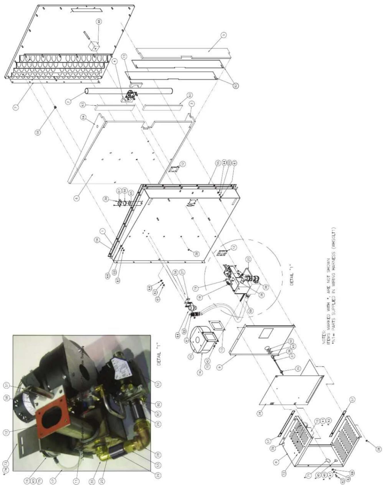 Cleveland SGL-40-T1 - ITEM NO. PART NO. DESCRIPTION QTY. - 1