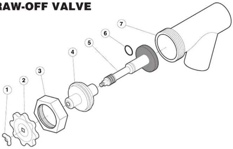 Cleveland SGL-40-T1 - 2" TANGENT DRAW-OFF VALVE - 1