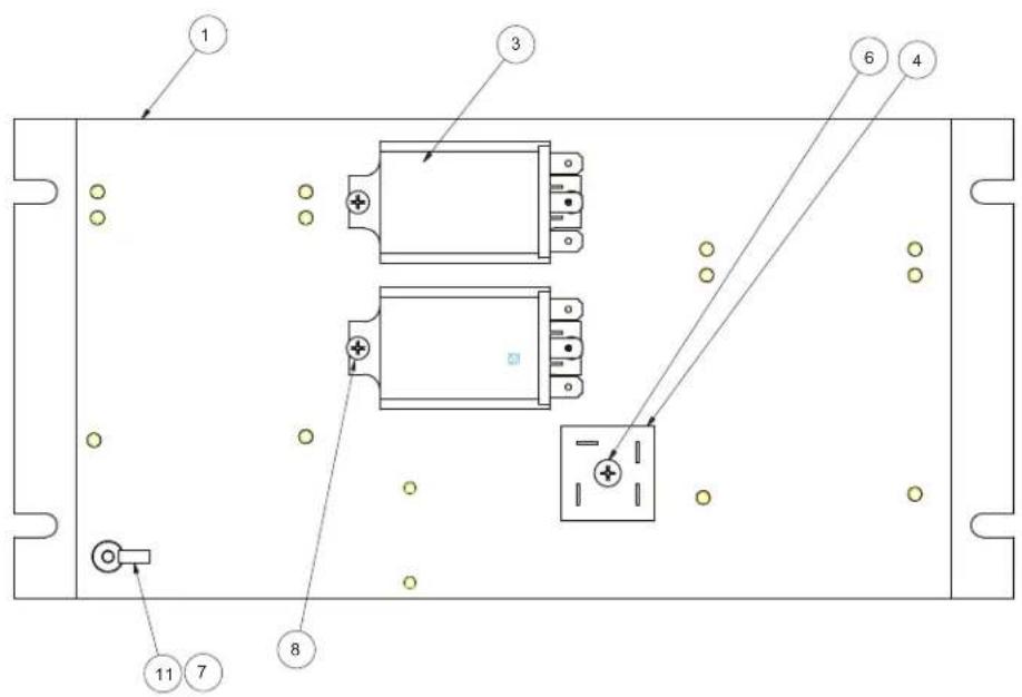 Cleveland SGL-40-T1 - COMPONENT PLATE ASSEMBLY, POWER TILT - 1