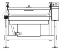 Cleveland SGL-40-T1 - COMPARTIMENT DU TOURILLON, VIS TANGENTE ET EMBRAYAGE DE BASCULEMENT (avant mai 2006) - 2