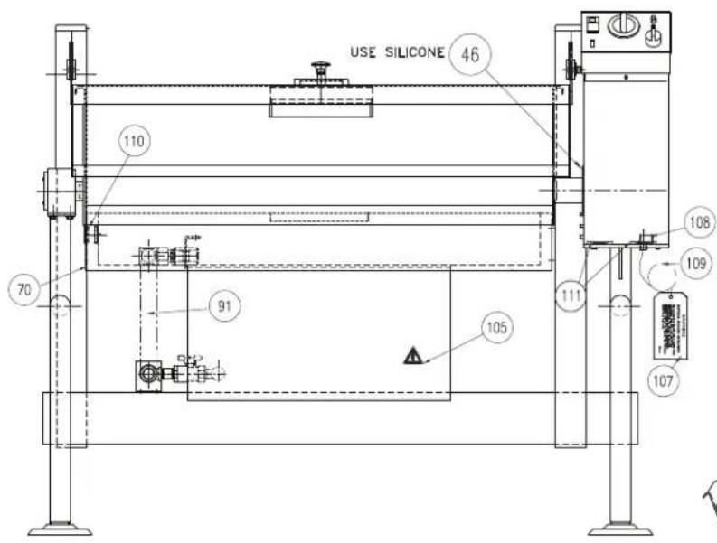 Cleveland SGL-40-T1 - GENERAL ASSEMBLY COMPONENTS - 5