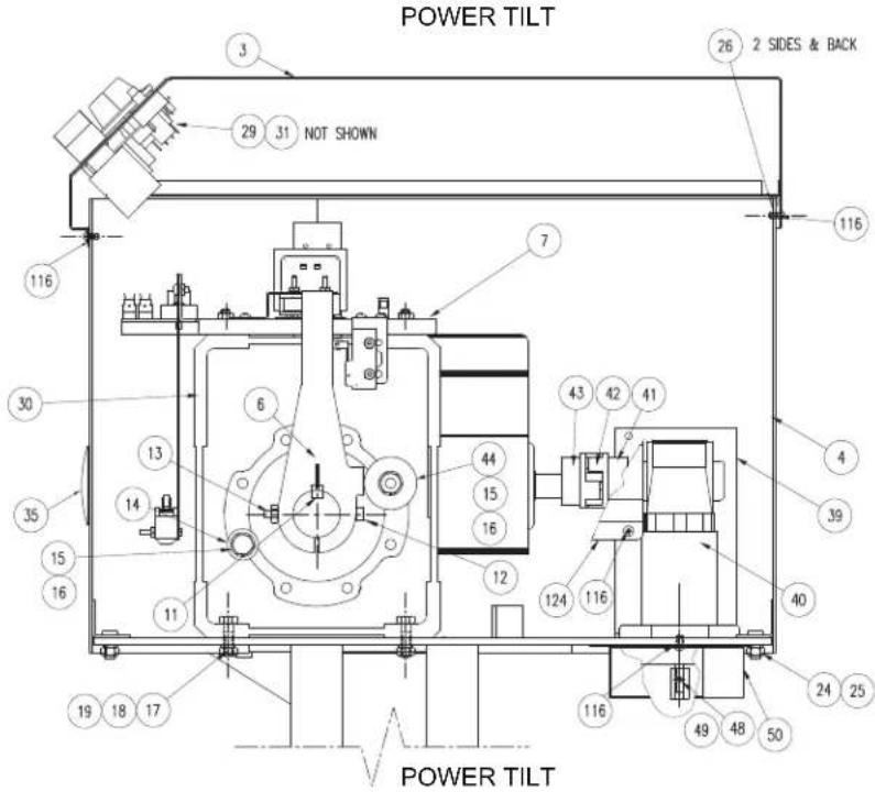 Cleveland SGL-40-T1 - TILT ASSEMBLY COMPONENTS - 3