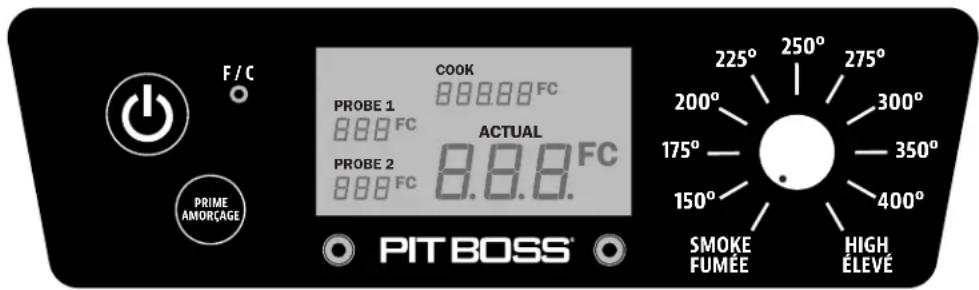 Pit Boss PBV7P1 - GAMMES DE TEMPERATURE DU FUMOIR - 1