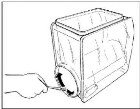 Cecilware PIC3 - IMPORTANT Do not over tighten the bowl knobs. Excessive force could damage the thread and/or the bowl itself. - 3