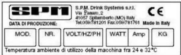 Cecilware PIC3 - Caratteristiche tecniche ed elettriche dell'apparecchio - 1