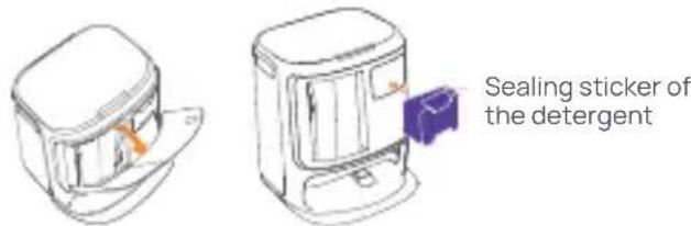 Narwal Freo Z10 - Place the detergent - 1