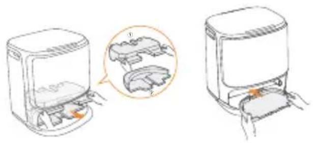 Narwal Freo Z10 - Remove the foam and install the cleaning tray - 1