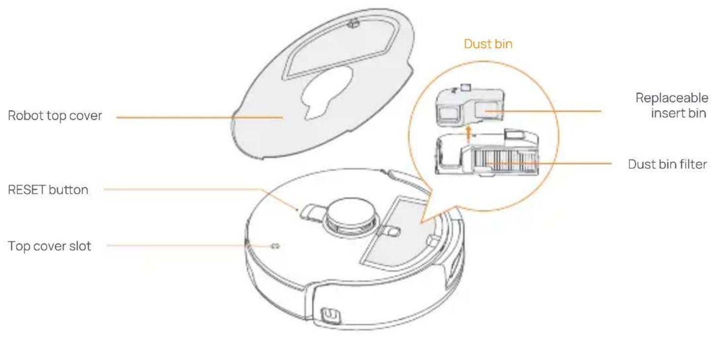 Narwal Freo Z10 - Front (top cover closed) - 2
