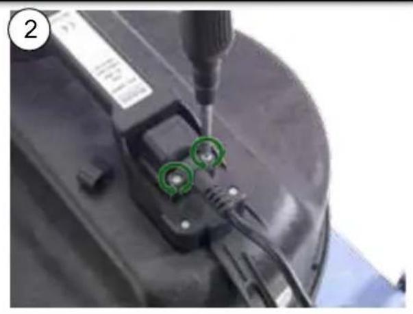 NaceCare Solutions CV 570 - CHANGING THE CABLE - WECHSELN DES GERÄTEKABELS REEMPLACEMENT DU CÂBLE - VERVANGEN VAN HET SNOER. - 2