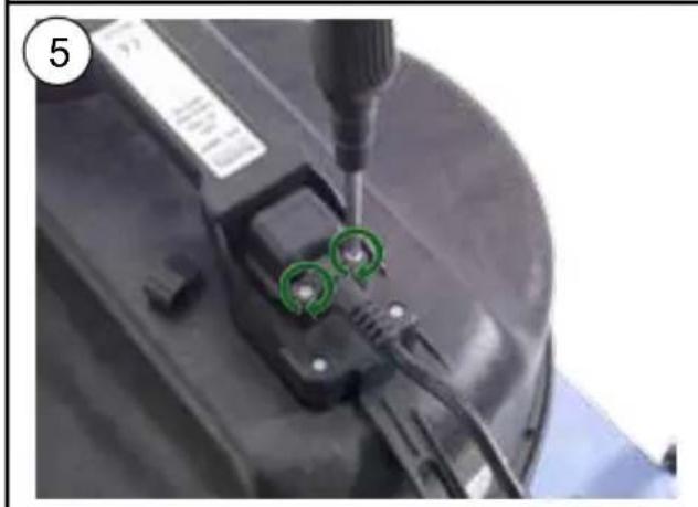 NaceCare Solutions CV 570 - CHANGING THE CABLE - WECHSELN DES GERÄTEKABELS REEMPLACEMENT DU CÂBLE - VERVANGEN VAN HET SNOER. - 5