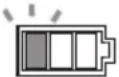 MAKITA VC013GL - Battery indicator on control panel - 3