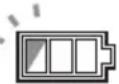 MAKITA VC013GL - Battery indicator on control panel - 4