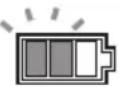 MAKITA VC013GL - Battery indicator on control panel - 2