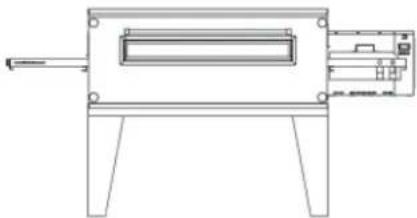 Lincoln Impinger FASTBAKE - Stand and Finger Assembly - 2