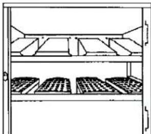 Lincoln Impinger FASTBAKE - Stand and Finger Assembly - 11