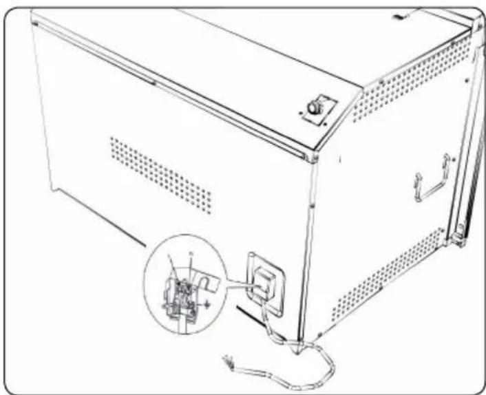 Fulgor Milano FUTO 9605 FG EM 2F MBK - EINBAU DES BACKOFENS - 1
