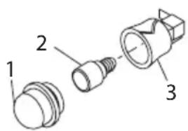 Fulgor Milano FUTO 9605 FG EM 2F MBK - EXTRACTION DE LA SOLE: (voir fig. 20) - 3