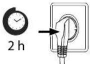 Glem Gas GRT110WH - Anschließen des GerätsVor der ersten Verwendung Türanschlag Rechts-Links - 1