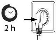 Glem Gas GRT110WH - Connecting the applianceBefore the first use - 1