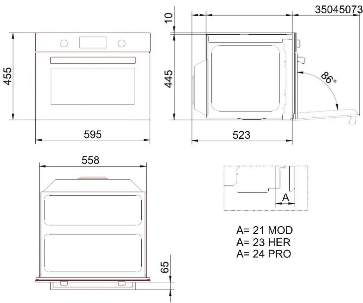 BERTAZZONI FHER4077MTNX3 - AVVERTENZE IMPORTANTI - 1