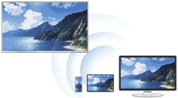 HISENSE 55U8QG - Partage de contenu - 1