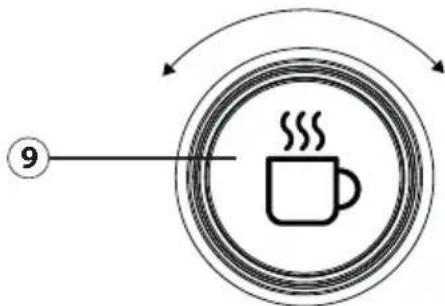 CASO PremiumLatte XL 1667 - 2.2Bedienelement - 1