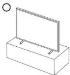 SAMSUNG QA85QN900FU - Précautions à prendre lors de l'installation du téléviseur sur un support - 1