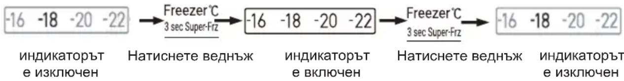 CANDY CNSQ2T918EWX - Режим за супер замразяване „Super-Freeze“ - 1