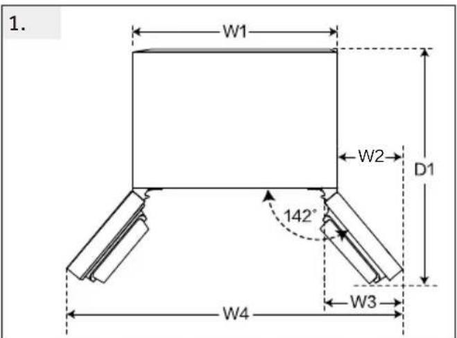 CANDY CNSQ2T918EWX - Platzempfehlung - 1