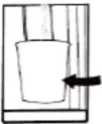 CANDY CNSQ2T918EWX - Obtención de agua del dispensador - 1