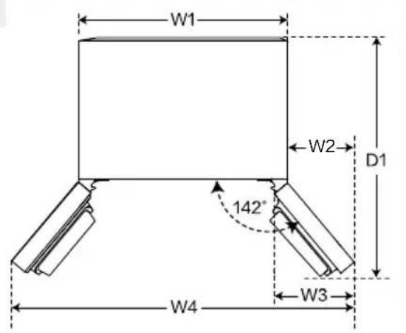 CANDY CNSQ2T918EWX - Space recommendation - 1