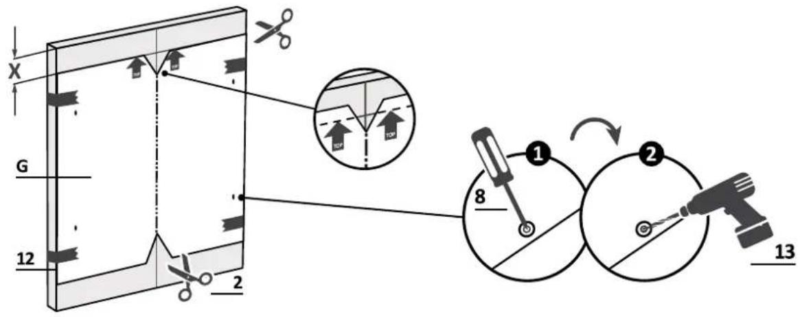 CANDY CI 4B4F1A - Подготовка на панела - 3