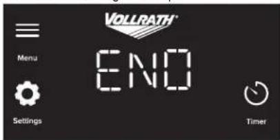 Vollrath HPI4-260003 - Set the Timer (Optional) - 4