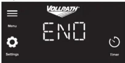 Vollrath HPI4-260003 - Réglez la minuterie (facultatif) - 4